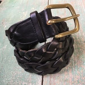 Cole Haan Braided Leather Belt